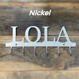 Key Rack, Personalized with Name or Word, All Capitals