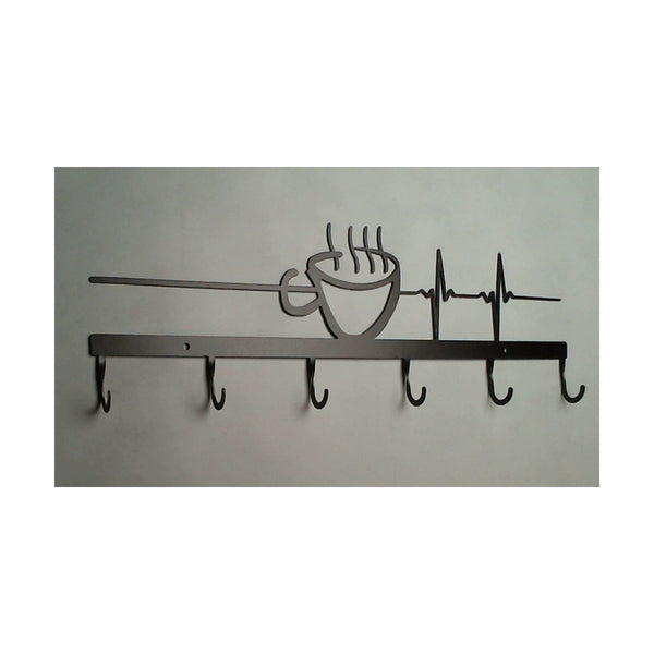 Coffee Cup Rack Lifeline 6 Hook