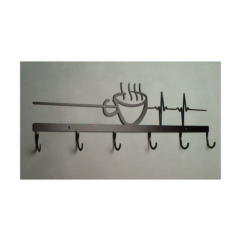 Coffee Cup Rack Lifeline 6 Hook