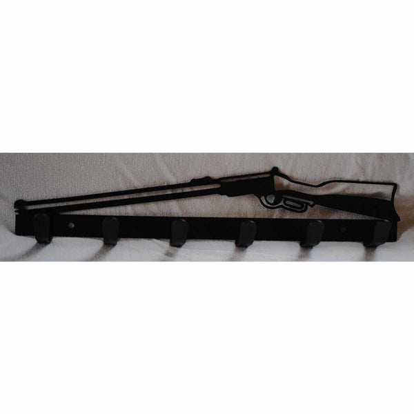 Rifle 6 Hook Coat Rack