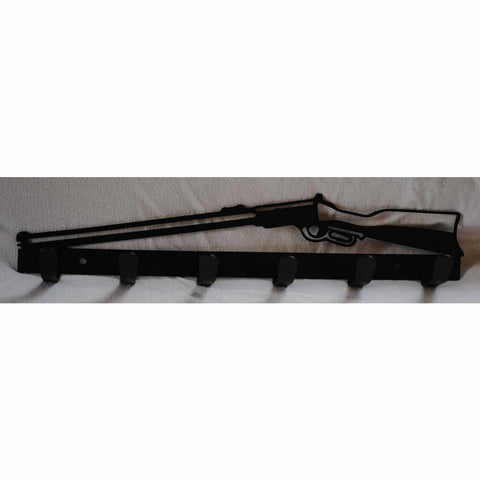 Rifle 6 Hook Coat Rack