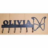 Custom Belt Rack with Butterfly