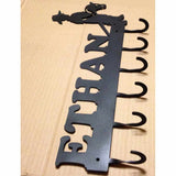 Custom Belt Rack with Stick Horse Boy