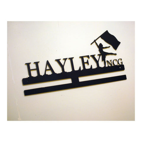 Custom Medal Themed Rack Single/Dual Sport with Name