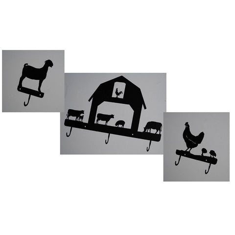 Pot or Pan Hook, Farm Theme