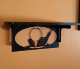 Shelf, Metal and Wood, Golfing Theme