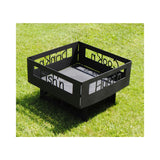 Fire Pit, Hunt'n Fish'n Drink'n Cook'n Words  (Shipping Included)